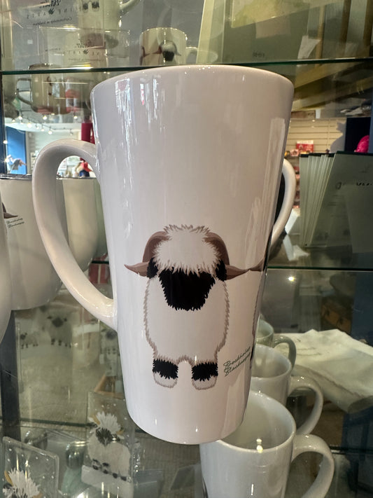 The OG VBN Valais Blacknose Tall Latte Mug