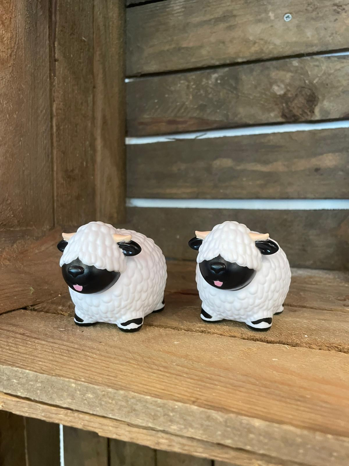 Valais Blacknose Sheep bath duck 😍