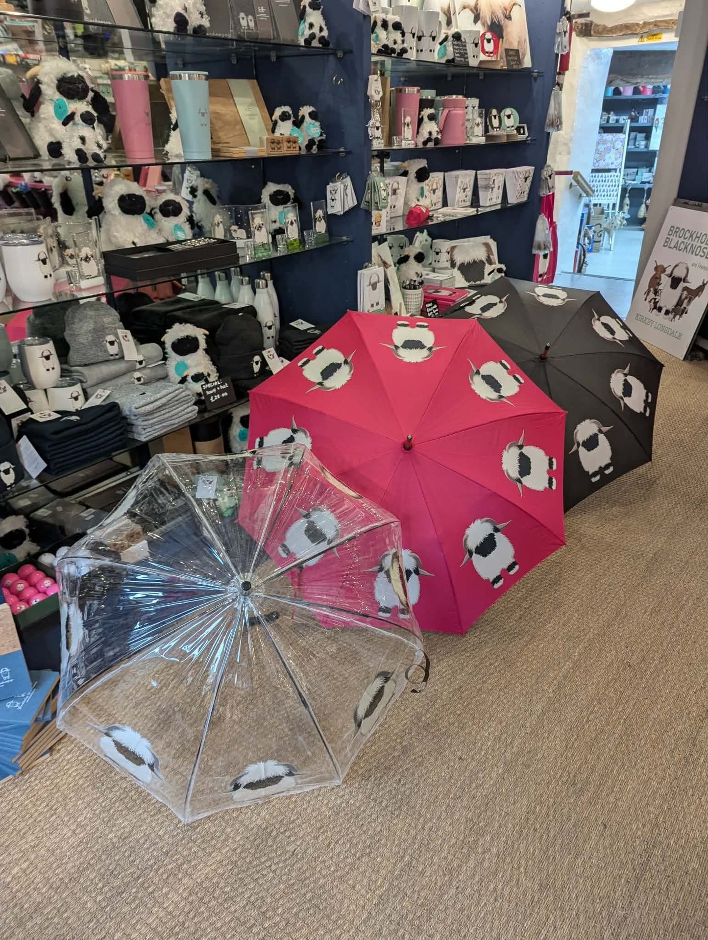 The OG Valais Blacknose Umbrella - Pink