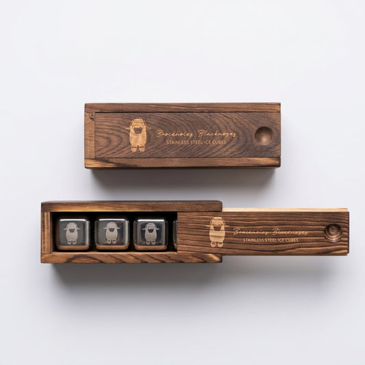 Valais Blacknose Sheep Stainless Steel Ice Cubes