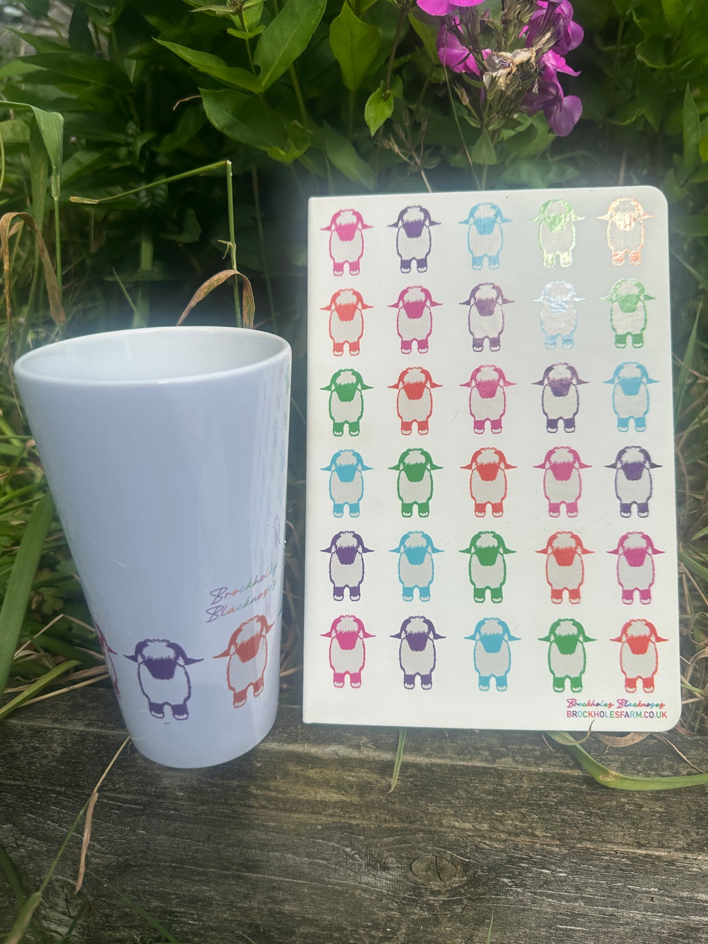 The Jellybean Collection Valais Blacknose Tall Latte Mug - Multi