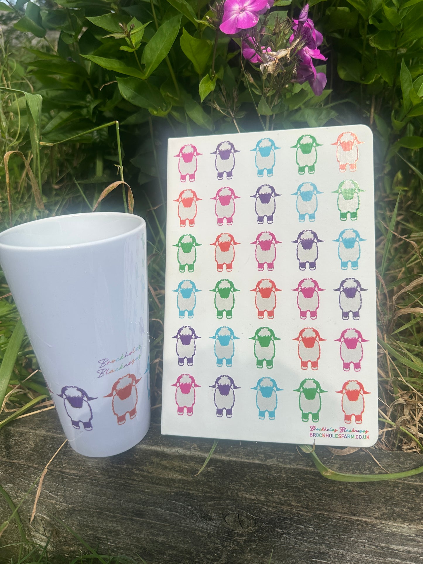 The Jellybean Collection Valais Blacknose Tall Latte Mug - Multi