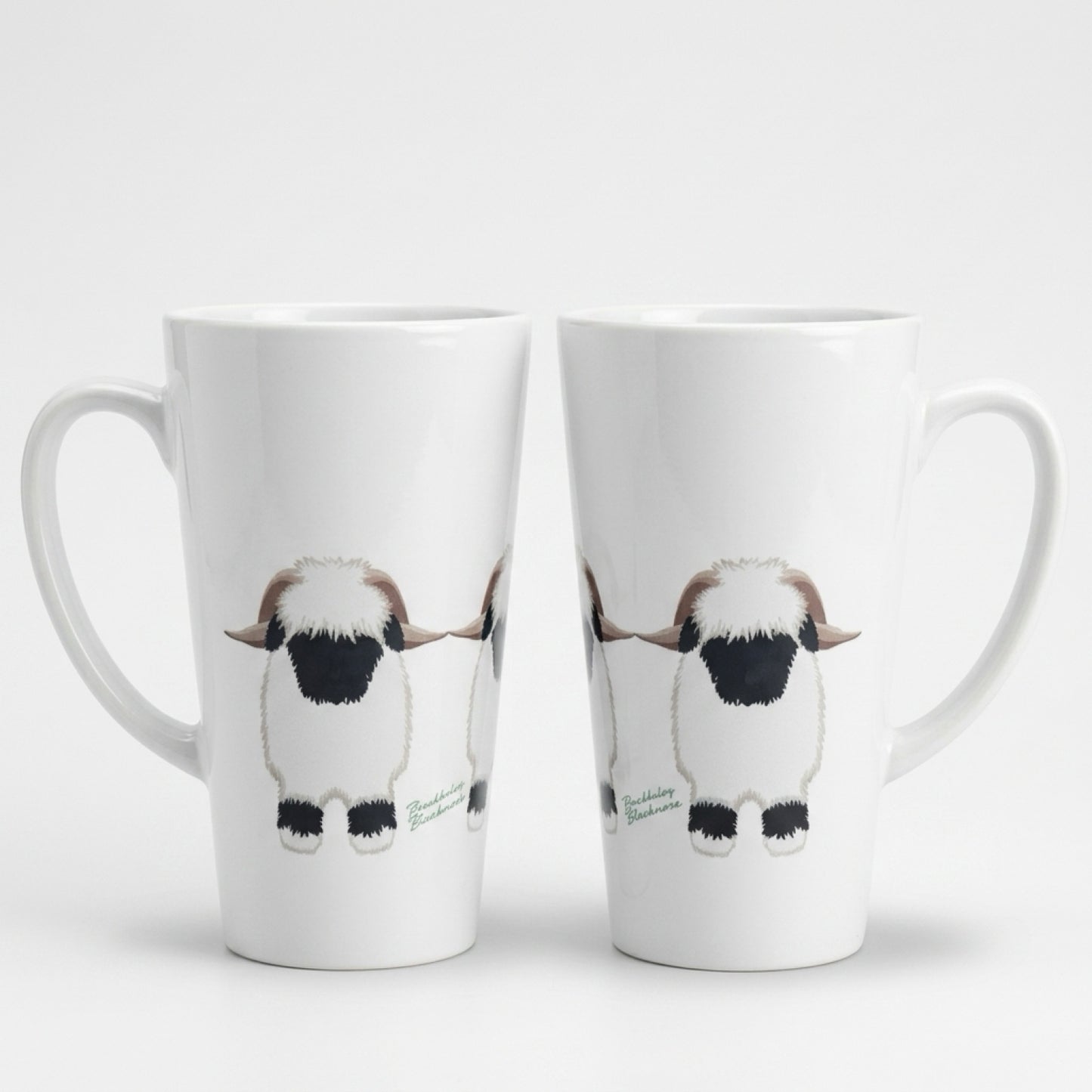 The OG VBN Valais Blacknose Tall Latte Mug