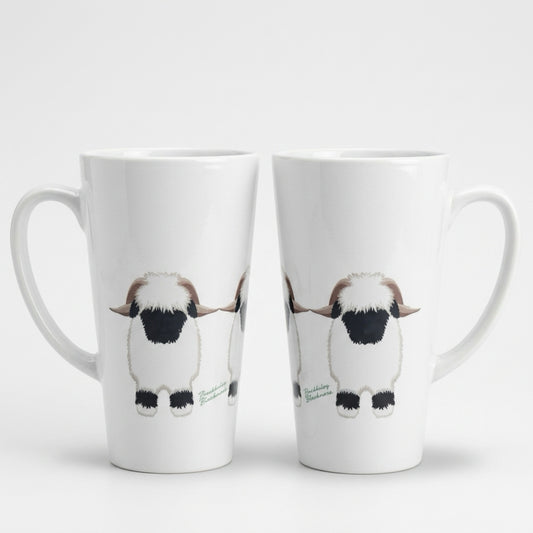 The OG VBN Valais Blacknose Tall Latte Mug