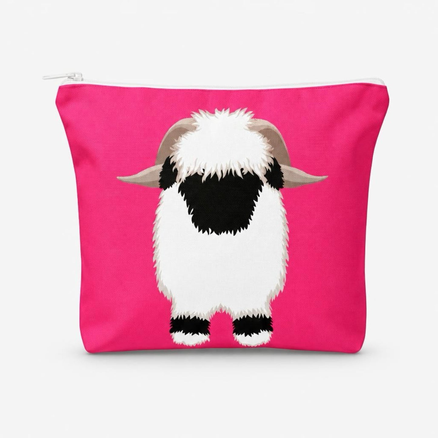 Valais Blacknose Sheep Washbag and Cosmetic Bag Bundle: set of 2