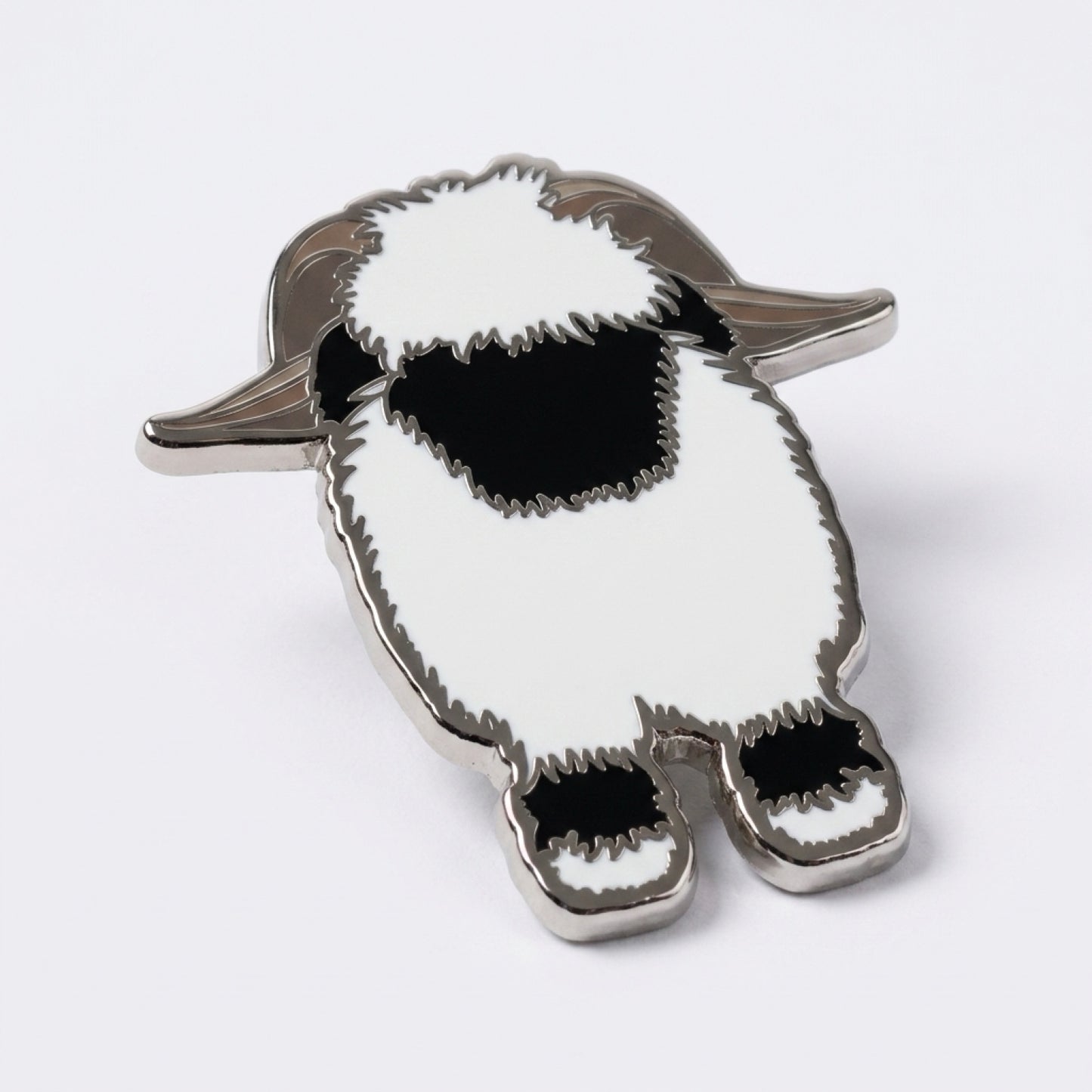 Valais blacknose sheep enamel pin badge