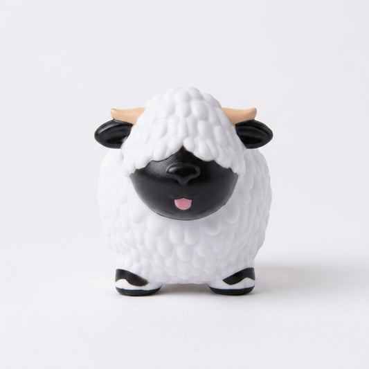 Valais Blacknose Sheep bath duck 😍
