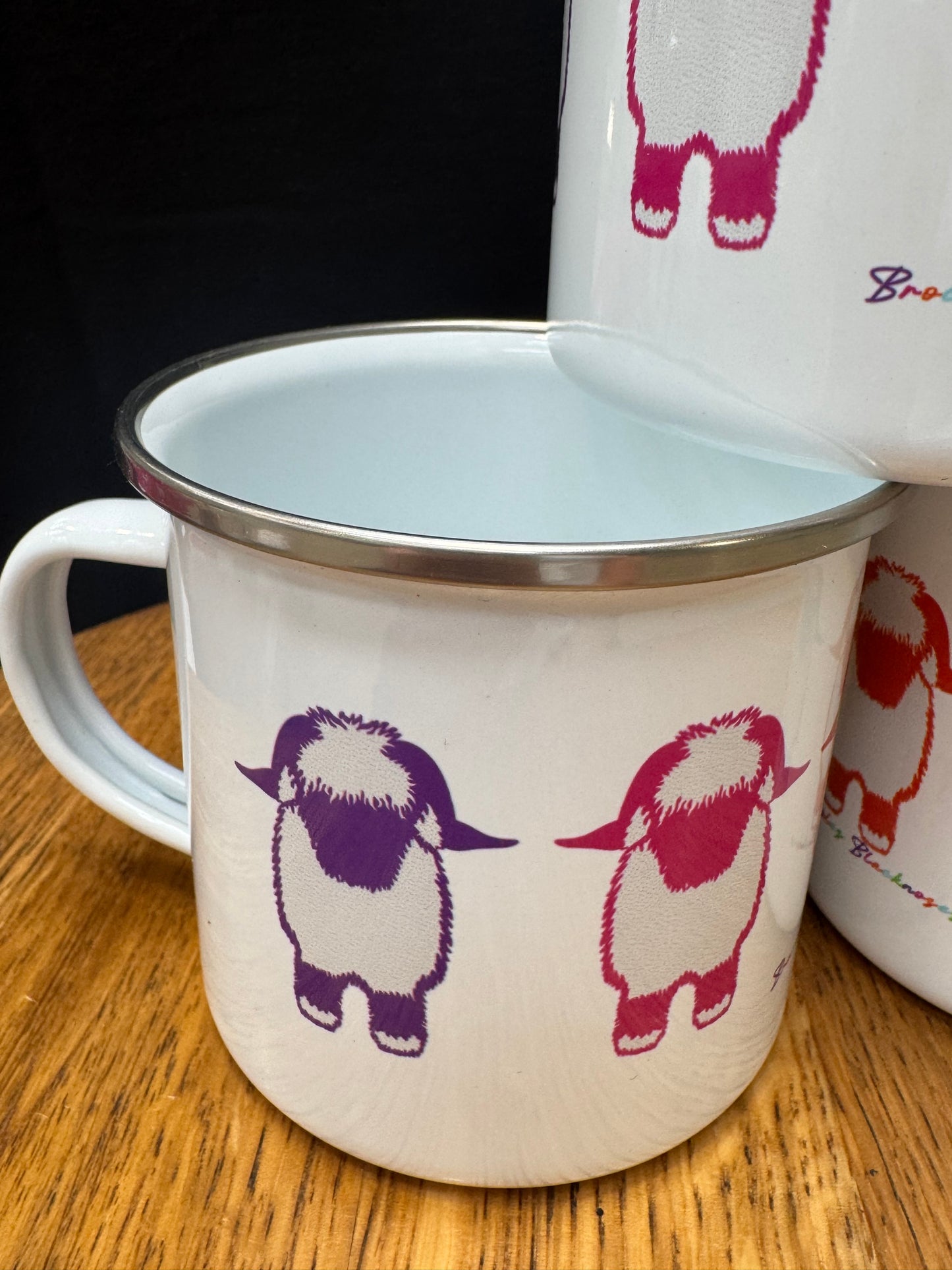 The Jellybean Collection Valais Blacknose Enamel Camping Mug - Multi