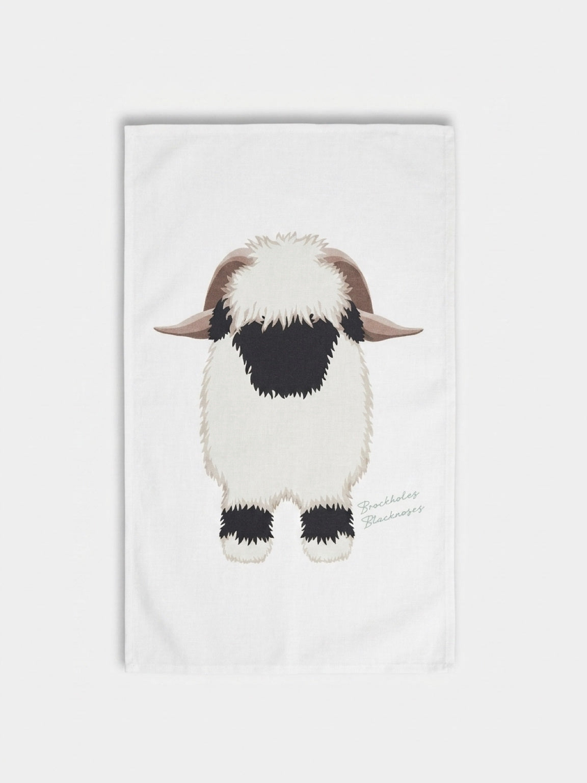 Valais Blacknose Sheep Tea Towel