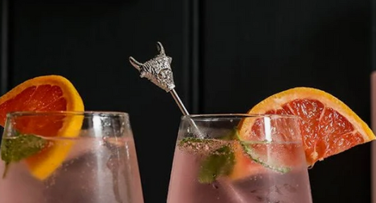 Highland Cow Stainless Steel 3D Drinks Stirrer - Selbrae House