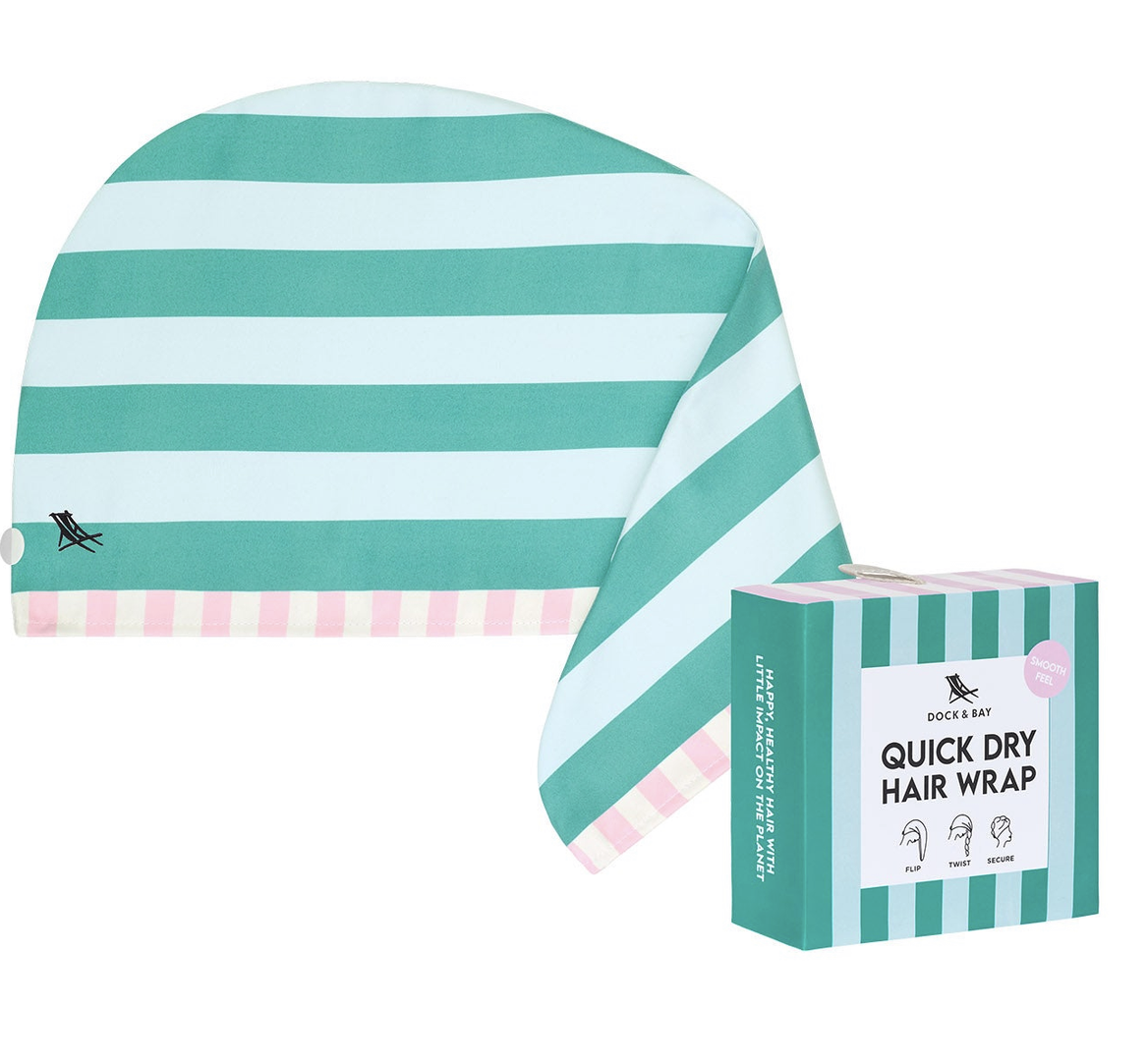 Dock And Bay Quick Dry Hair Wrap : Pastel Pier