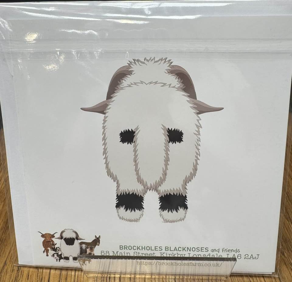 Valais Blacknose Sheep Congratulations card