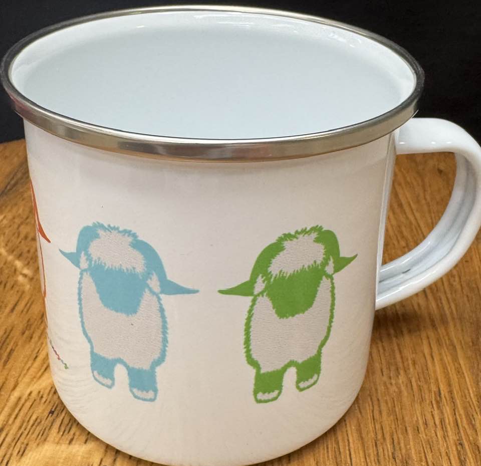 The Jellybean Collection Valais Blacknose Enamel Camping Mug - Multi