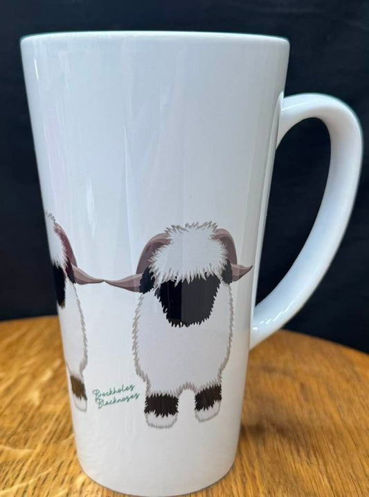 The OG VBN Valais Blacknose Tall Latte Mug