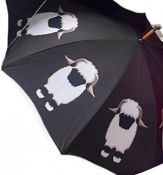 The OG Valais Blacknose Charcoal Classic Stick Umbrella